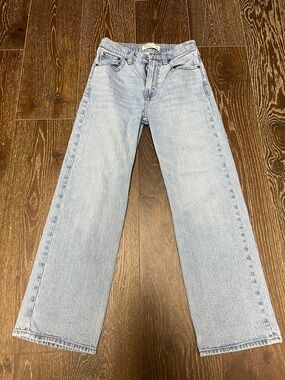 Abercrombie & Fitch Light Blue Straight Leg Jeans